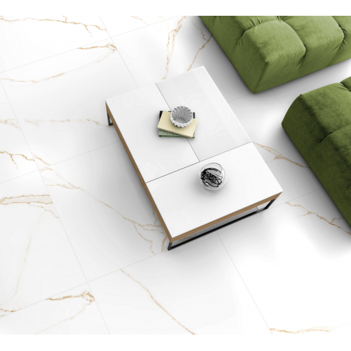Керамогранит Global Tile Магия люкс / Majestic Luxe GT60601903MR 60*60 белый